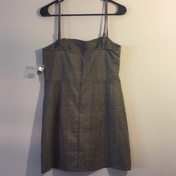 XSOLDX Urban Outfitters Danielle Plaid Mini Dress - Picture 7 of 9